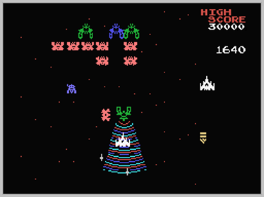 Galaga - Screenshot - Gameplay (World) - 256x192