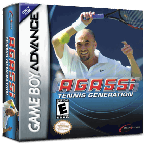 Agassi Tennis Generation - Box - 3D (North America) - 1016x998