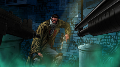 Huntdown Overtime - Fanart - Background (World) - 3840x2160
