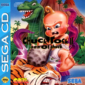Chuck Rock II: Son of Chuck - Box - Front - Reconstructed (United States) - 708x709