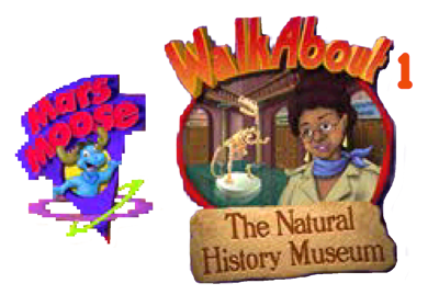 Mars Moose Adventure: Walkabout 1: The Natural History Museum - Clear Logo (North America) - 1158x808
