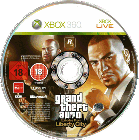 Grand Theft Auto: Episodes from Liberty City - Disc (Europe) - 2859x2877