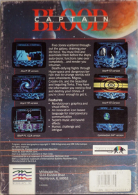 Captain Blood - Box - Back (North America) - 850x1200