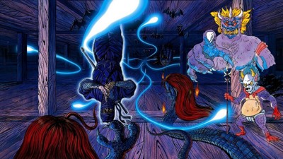 Hyakki Yagyou - Fanart - Background (Japan) - 800x450