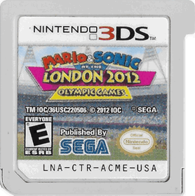 Mario & Sonic at the London 2012 Olympic Games - Cart - Front (North America) - 788x794