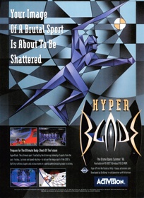 Hyperblade (1996) - Advertisement Flyer - Front (United Kingdom) - 2185x3000
