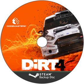 DiRT 4 - Fanart - Disc (World) - 1434x1433