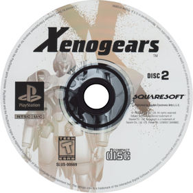 Xenogears - Disc (North America) - 1500x1500