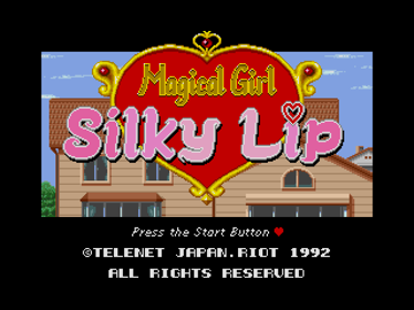 Mahou no Shoujo: Silky Lip - Screenshot - Game Title (United States) - 640x480