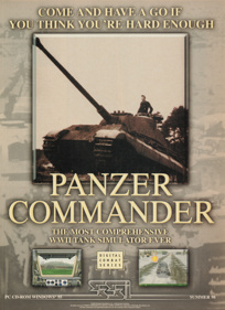 Panzer Commander - Advertisement Flyer - Front (United Kingdom) - 1599x2200
