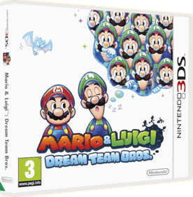 Mario & Luigi: Dream Team - Box - 3D (Europe) - 841x856