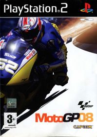 MotoGP 08 - Box - Front (Europe) - 567x800