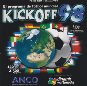Kick Off 98 - Box - Front (Spain) - 1402x1395