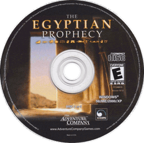 The Egyptian Prophecy - Disc (North America) - 723x719