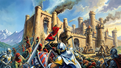 King Arthur's World - Fanart - Background (World) - 2731x1536