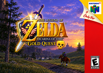 The Legend of Zelda: Gold Quest - Box - Front (North America) - 1494x1052