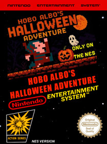 Hobo Albo's Halloween Adventure - Fanart - Box - Front (World) - 798x1072