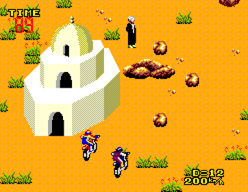 Enduro Racer - Screenshot - Gameplay (Japan) - 496x384