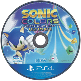 Sonic Colors: Ultimate - Disc (Japan) - 955x956