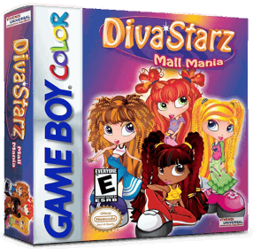Diva Starz: Mall Mania - Box - 3D (North America) - 1016x998