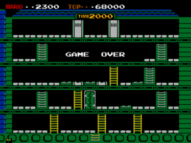 Vs. Wrecking Crew - Screenshot - Game Over (World) - 640x480