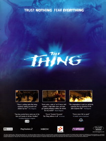 The Thing - Advertisement Flyer - Front (United Kingdom) - 2411x3200
