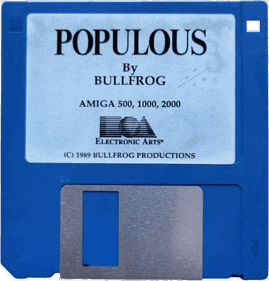 Populous - Disc (Europe) - 852x889
