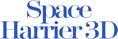 Space Harrier 3D - Clear Logo (Brazil) - 1265x420