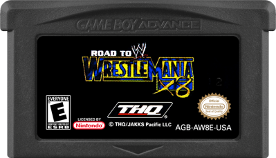 WWE Road to WrestleMania X8 - Cart - Front (North America) - 1000x574