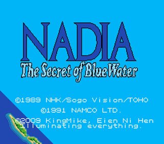Fushigi no Umi no Nadia - Screenshot - Game Title (World) - 256x224