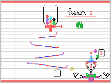 Learning with FuzzyWOMP - Screenshot - Gameplay (World) - 256x192