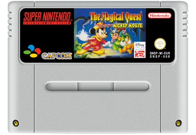 The Magical Quest Starring Mickey Mouse - Cart - Front (Europe) - 811x560