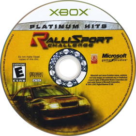 RalliSport Challenge - Disc (North America) - 785x784