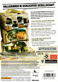 Battlefield: Bad Company - Box - Back (Germany) - 1444x2056