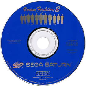 Virtua Fighter 2 - Disc (Europe) - 1000x1000