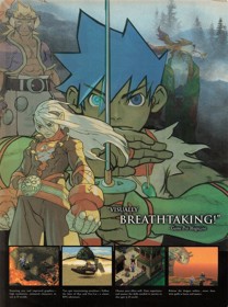 Breath of Fire IV - Advertisement Flyer - Front (United States) - 1633x2200