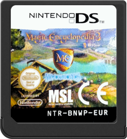 Magic Encyclopedia 3: Illusions - Cart - Front (Europe) - 517x564