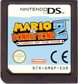 Mario vs. Donkey Kong 2: March of the Minis - Cart - Front (Europe) - 393x424