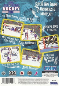 NHL All-Star Hockey 98 - Box - Back (North America) - 1630x2362