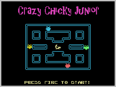 Crazy Chicky Junior - Screenshot - Game Title (World) - 256x192
