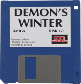 Demon's Winter - Disc (Germany) - 852x883