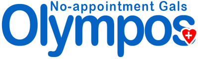 No-appointment Gals Olympos - Clear Logo (North America) - 600x179