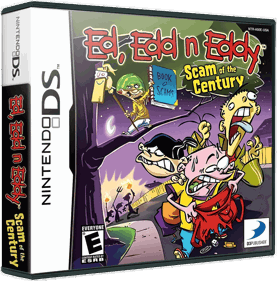 Ed, Edd n Eddy: Scam of the Century - Box - 3D (North America) - 866x877