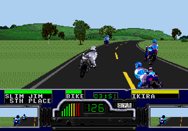 Illustration of Road Rash