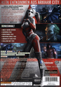 Batman: Arkham City: Game of the Year Edition - Box - Back (Germany) - 600x852