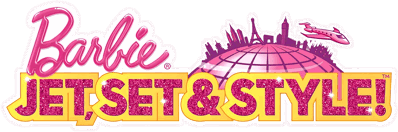 Barbie: Jet, Set & Style! - Clear Logo (World) - 1500x498
