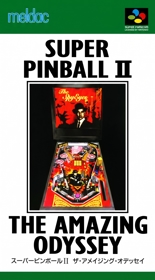 Super Pinball II: The Amazing Odyssey - Box - Front (Japan) - 1536x2774