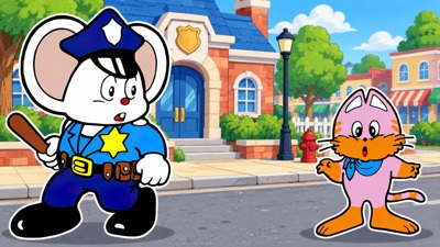 Mappy (Opcode Games) - Fanart - Background (World) - 1920x1080