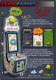 Doodle Jump Arcade - Fanart - Box - Front (World) - 398x563