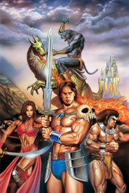 Golden Axe III - Poster (Japan) - 1440x2160